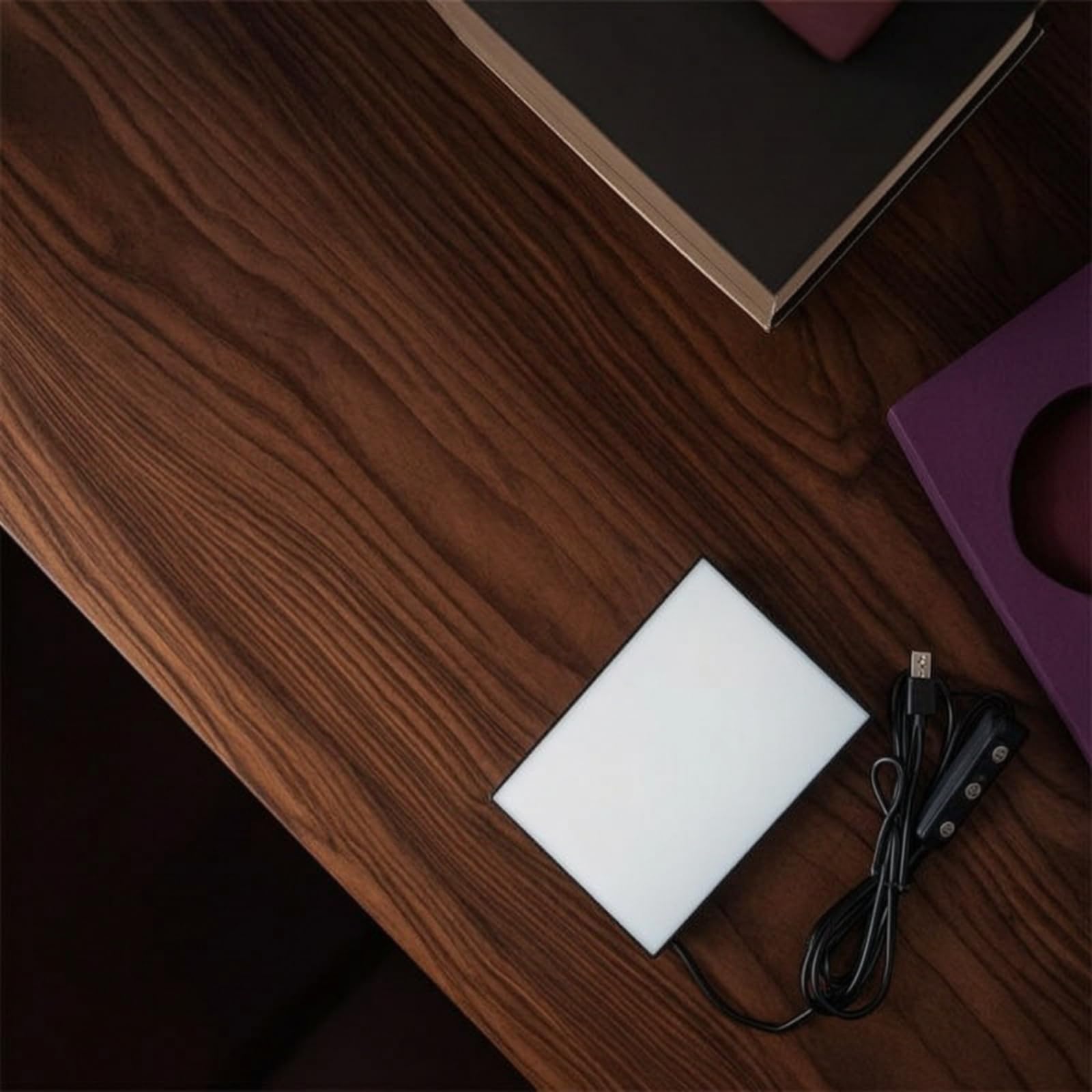 Ronyme Filmothéque Visionneuse Négatifs Diapositives Visionneuse Table Lumineuse Plateau Éclairant avec 10 Niveaux Ton Image et Bords Visibles Clairement Adaptée à Sélection Photo Film Atelier Studio
