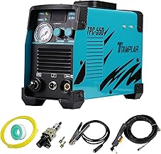 TPC-55D Plasma Cutter, 55Amp Touch Arc Plasma Cutting Machine with 110V/220V Dual Volatage High Frequency IGBT Inverter Clean Cut