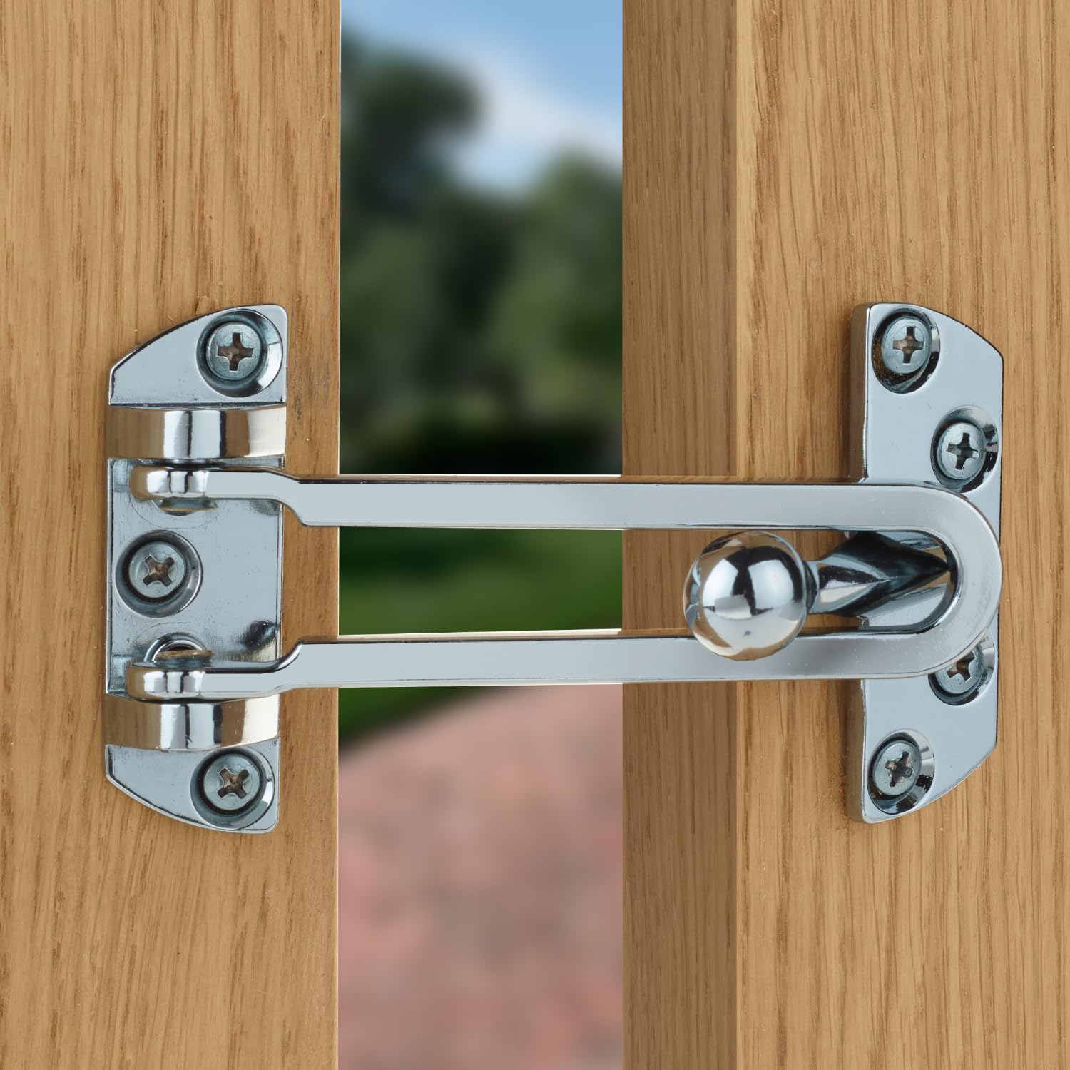 ERA TS003 Entrebâilleur de porte certifié Chromé