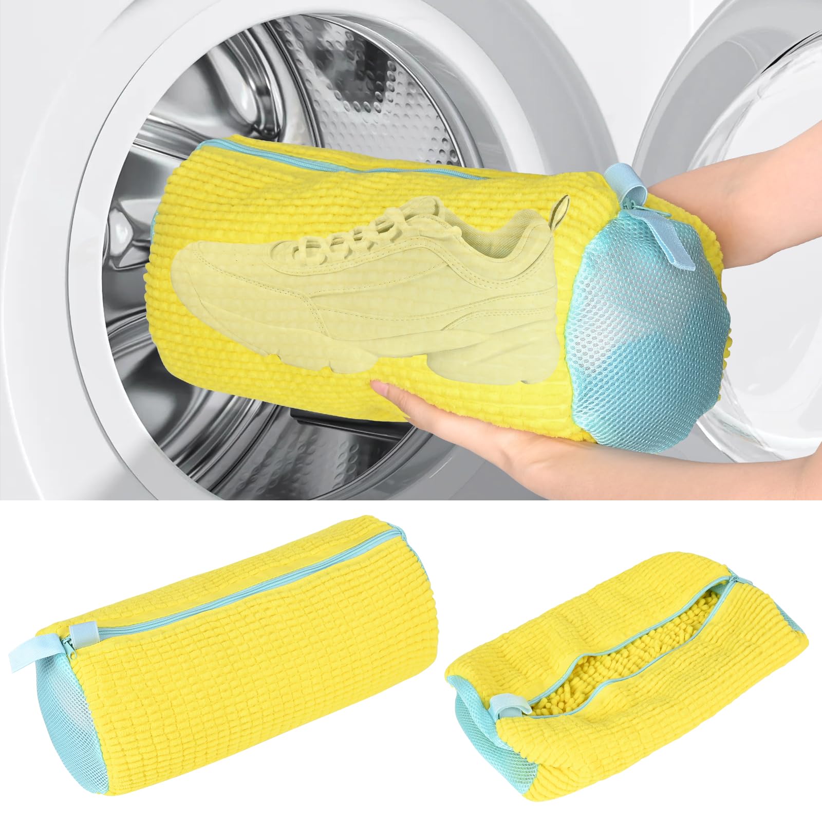 Set Di 2 Sacchi Per La Biancheria, 50 X 70 Cm, Resistenti