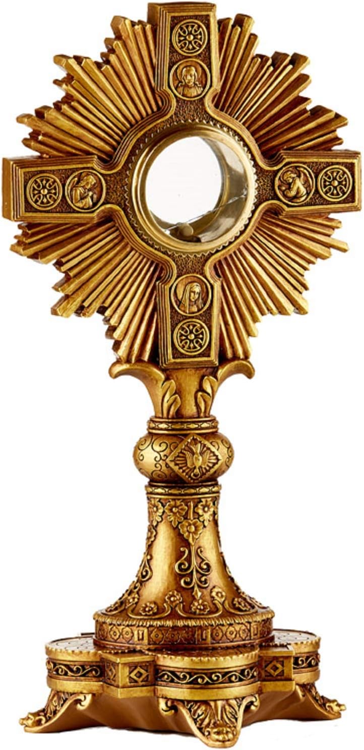 Sudbury Brass Adoration Monstrance with Luna