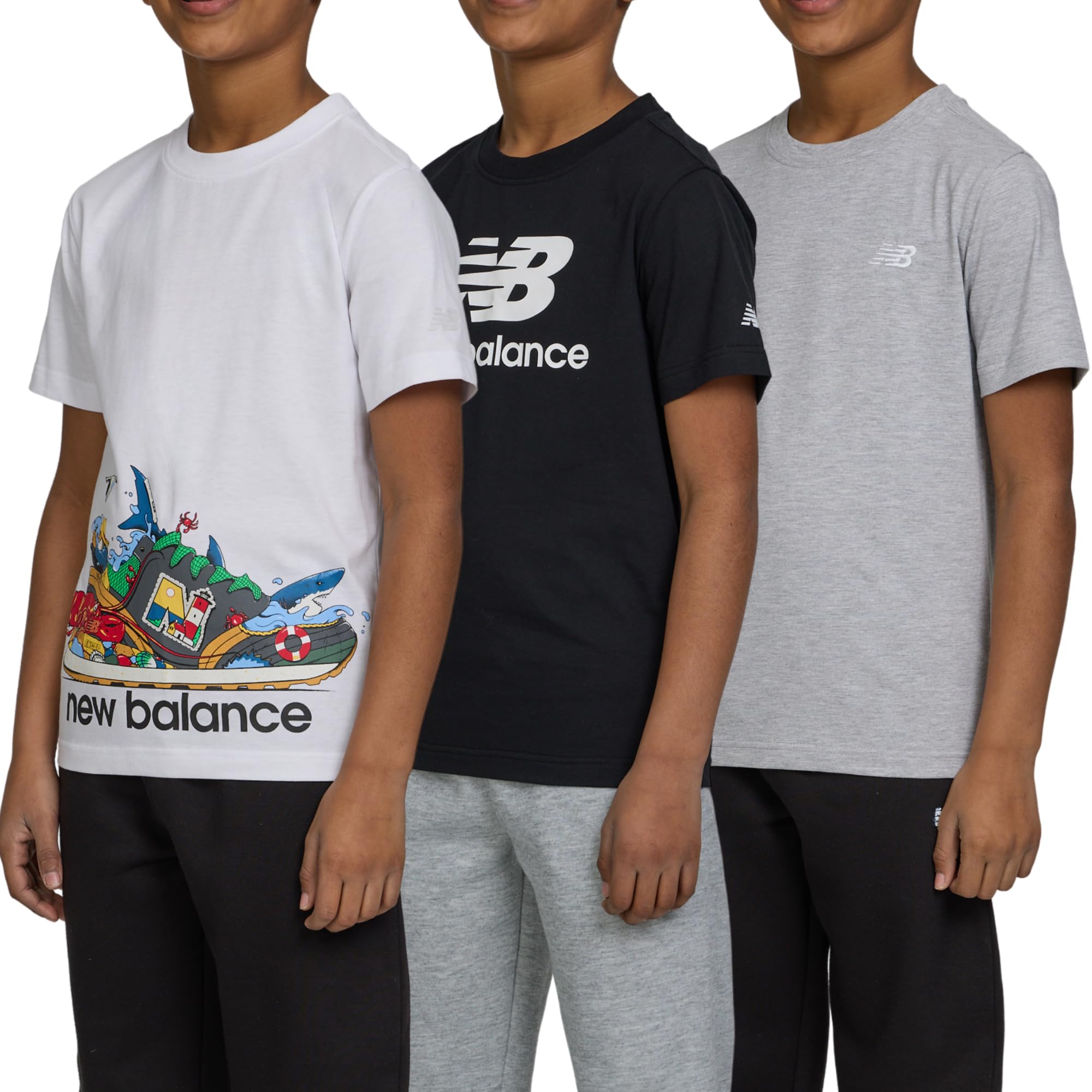 New Balance Confezione da 3 Magliette