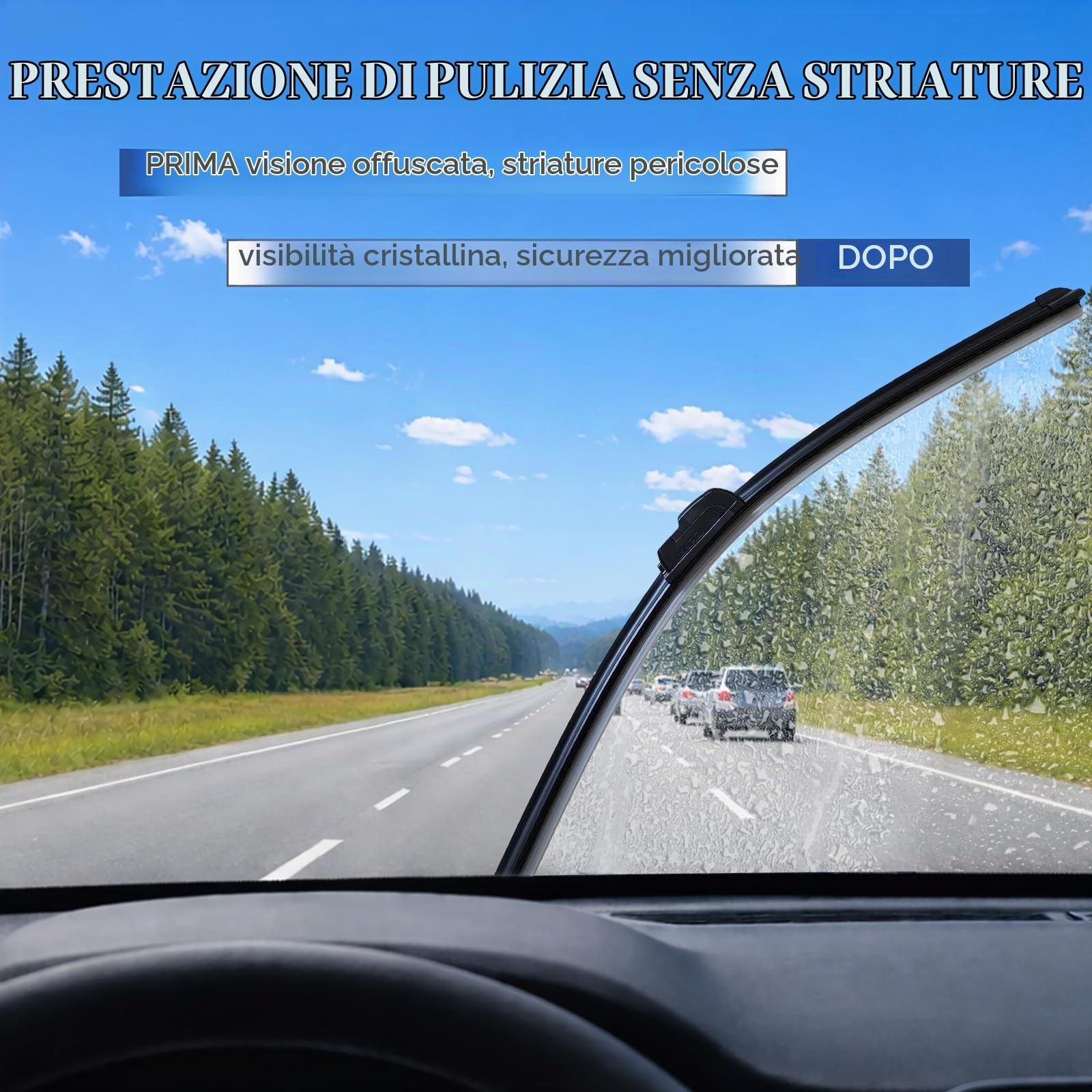 Per Daihatsu Per Terios MK2 J200 F700 2006 2007 2008 2009 2010 2011 2012-2017 Anteriore Posteriore Tergicristallo Parabrezza Finestra Accessori 3PCS