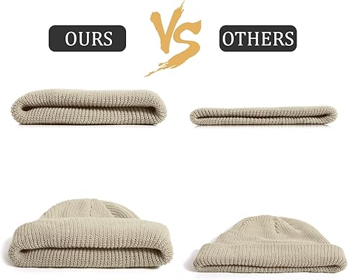 Miniatura 6 de SATINIOR Gorro de pescador con borde enrollable, gorro de pescador para mujeres y hombres