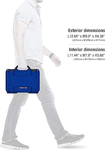 Miniatura 7 de Nanuk 909 Estuche rígido impermeable con inserto de espuma - Azul