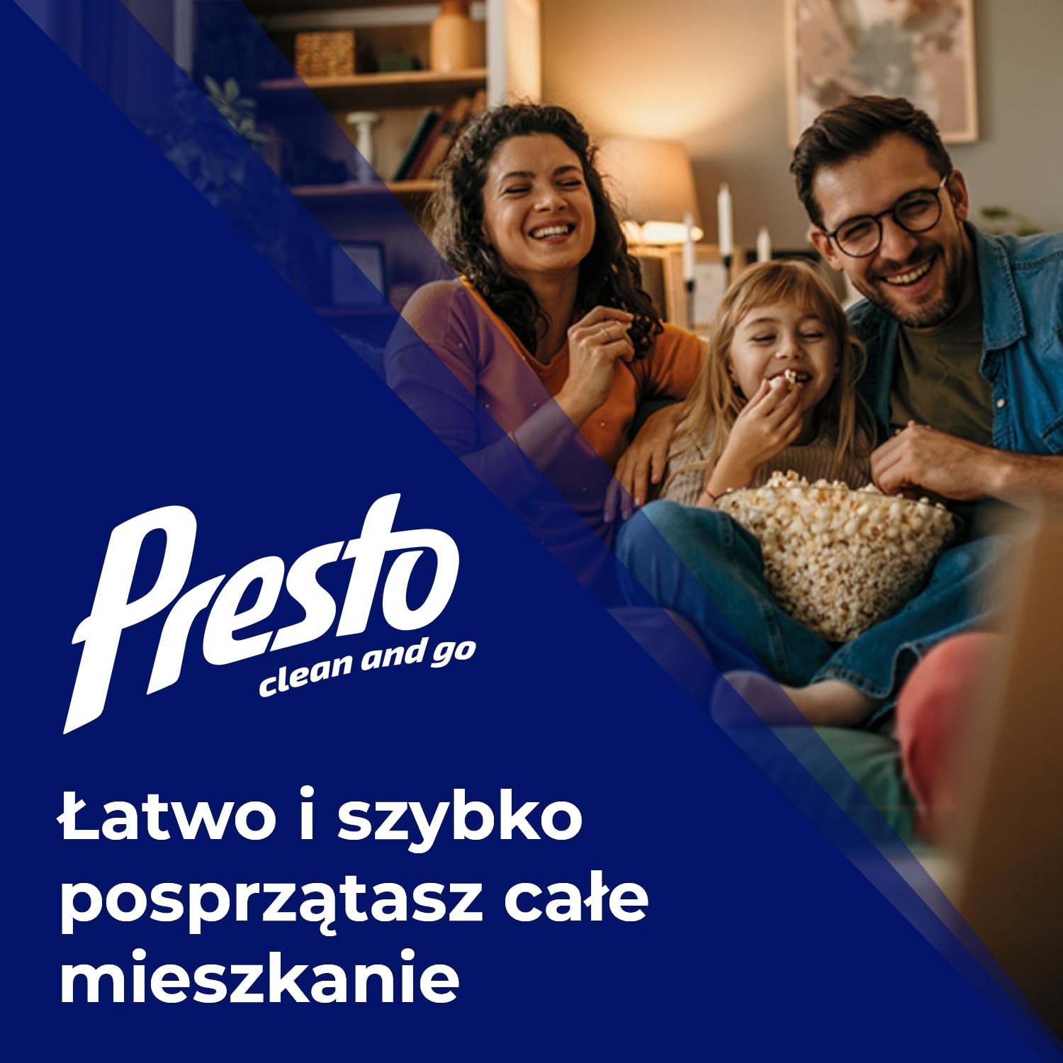 Presto Uniwersalne ściereczki do czyszczenia Magnolia – do gładkich powierzchni – szybkie i skuteczne czyszczenie – meble, terakota, panele, płytki – zapach kwiatów – 72 sztuki