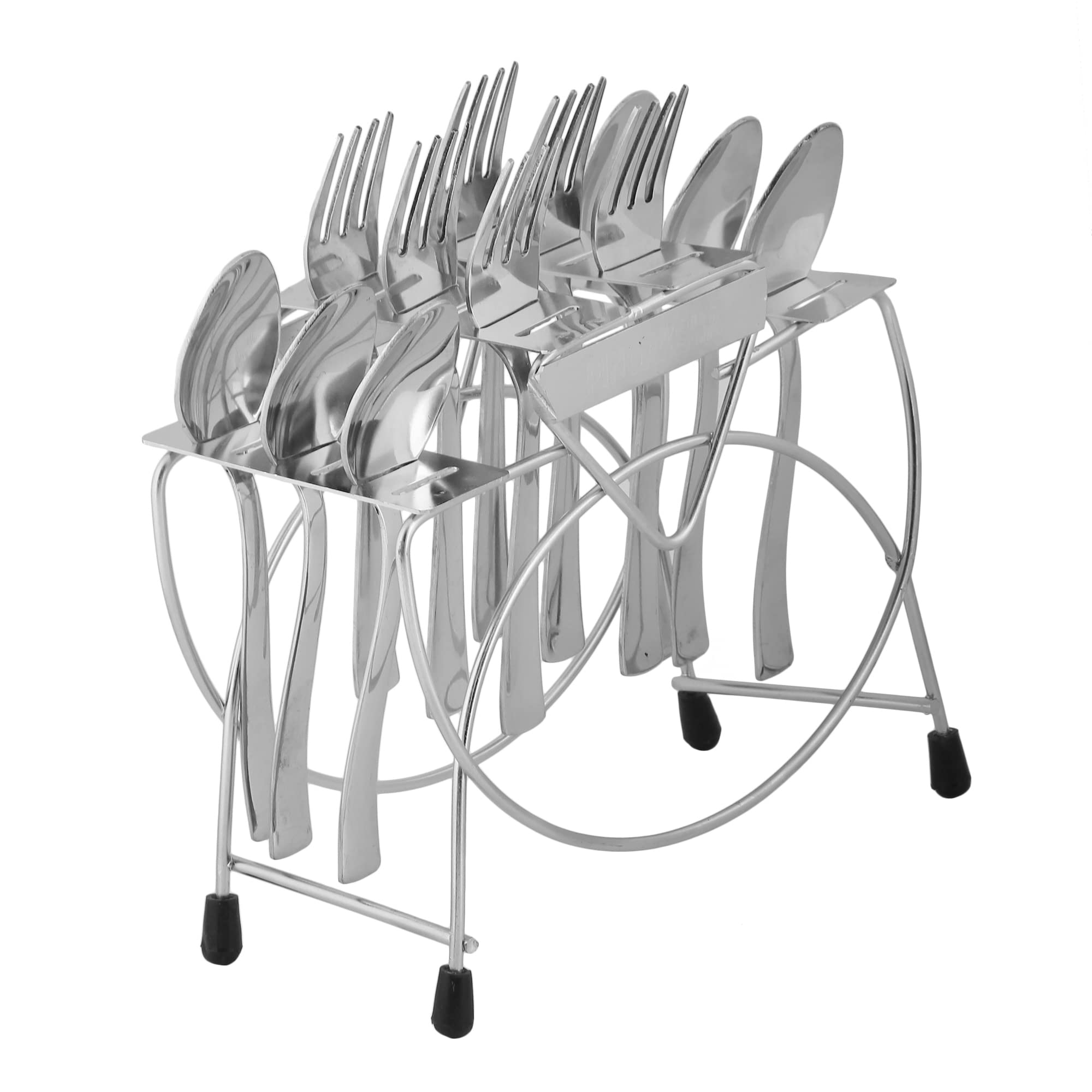 Stainless Steel Spoon Stand - Organize Your Cutlery -8