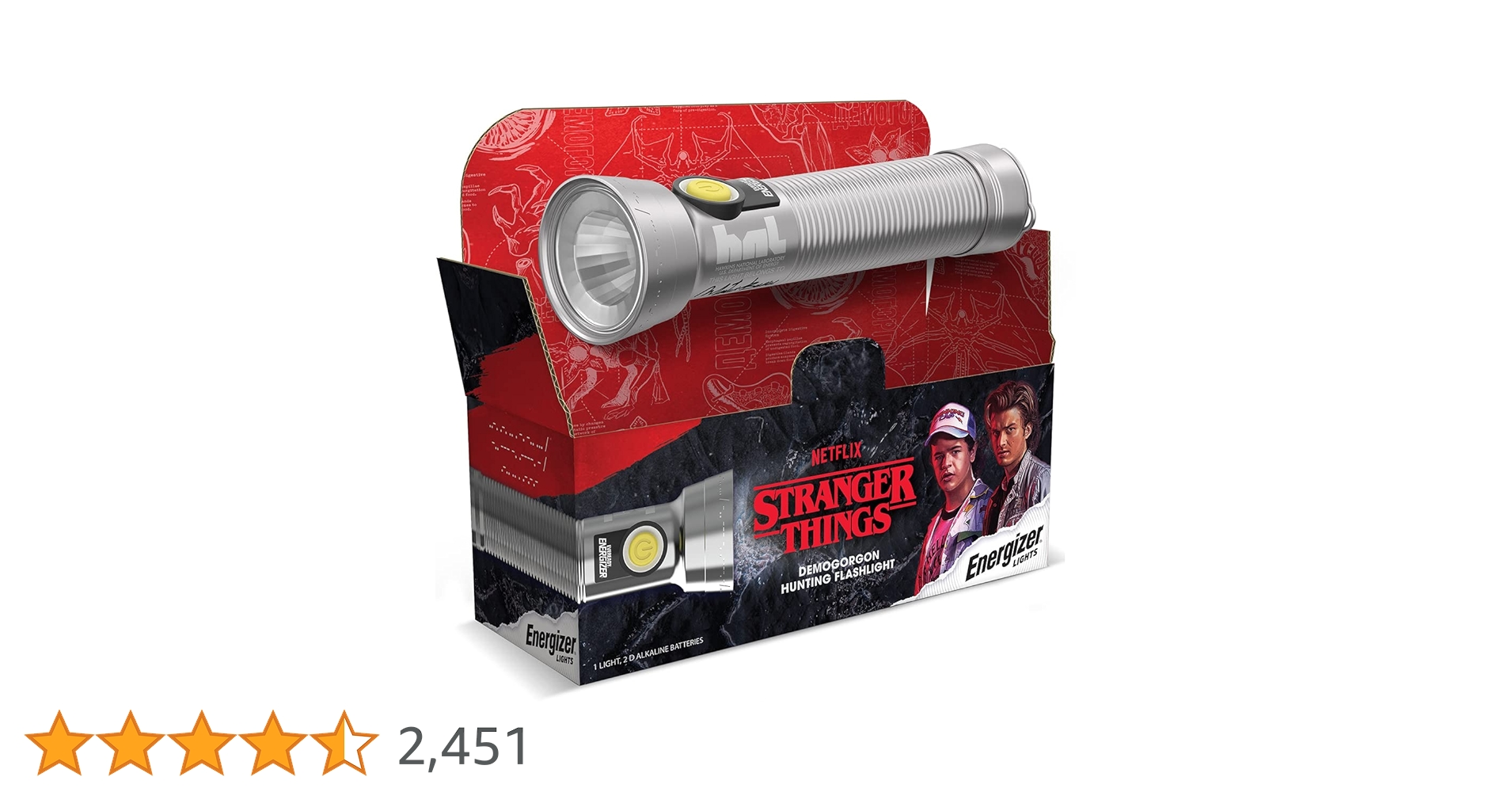 Amazon.co.jp: Energizer Stranger Things Demogorgon ハンティング
