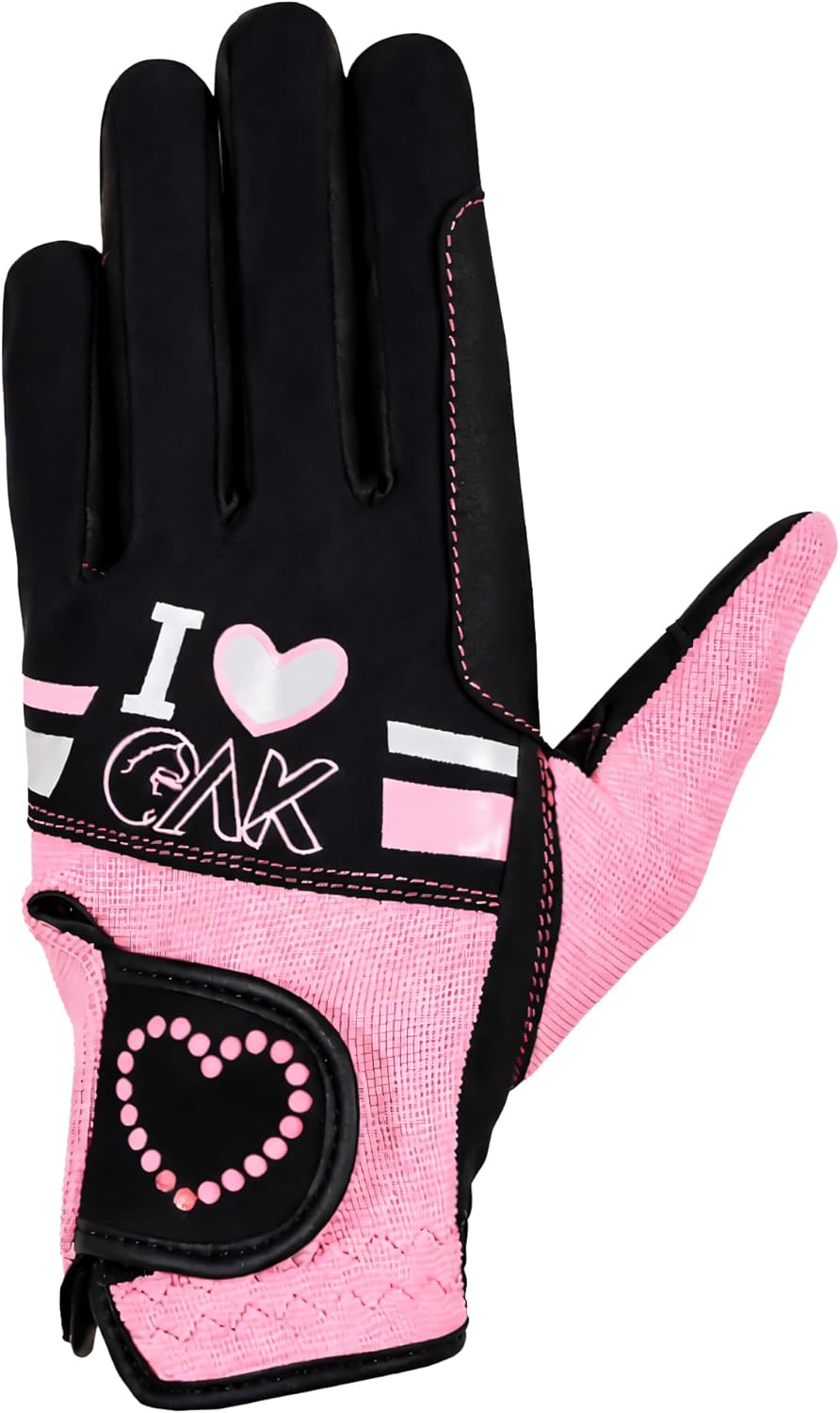 AK Love Horse Riding Gloves Ladies, Men & Kids Equestrian Gloves for All Season AKRS-6388