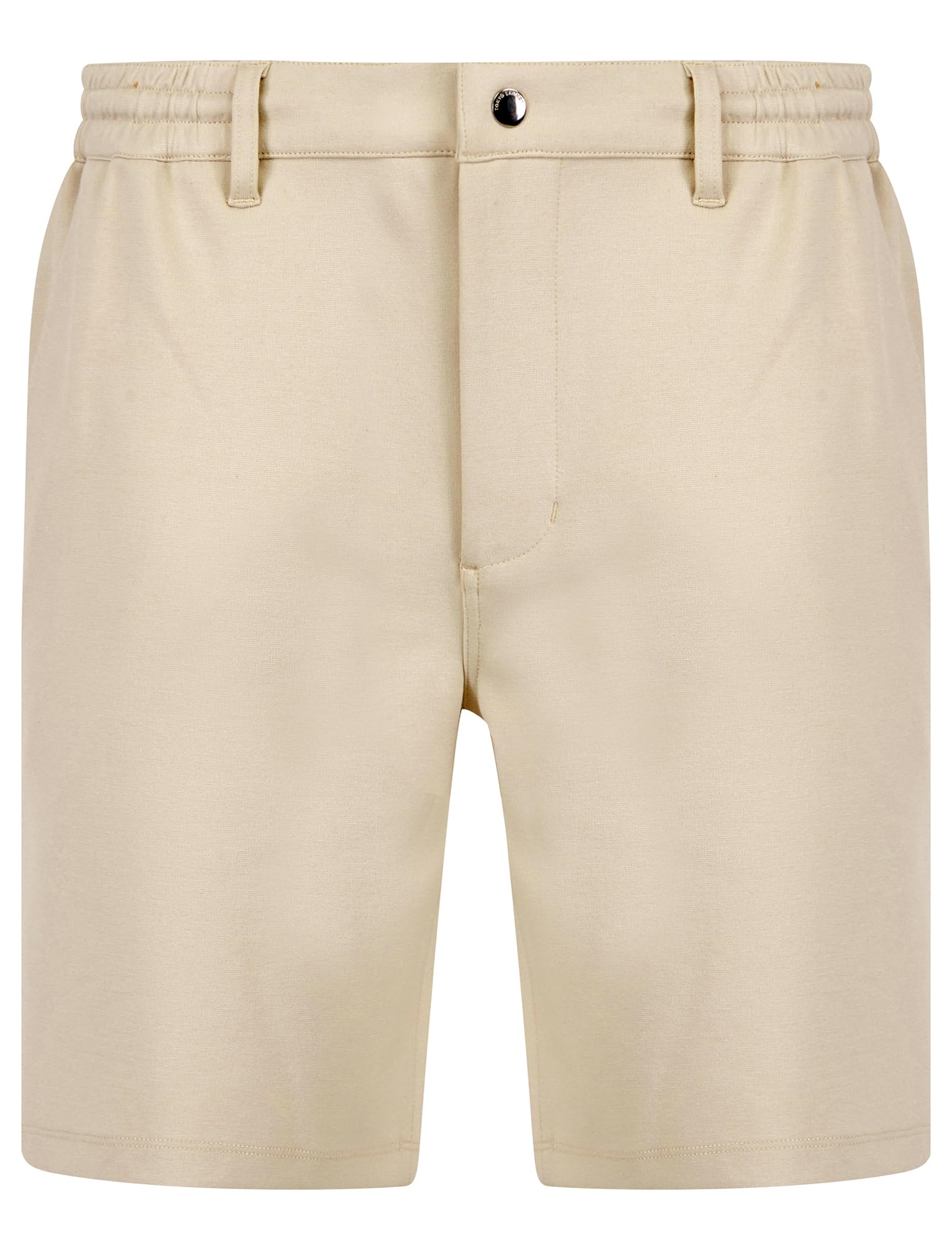 Tokyo Laundry Men's Natural 'Voyage' Stretch Fabric Jersey Chino Shorts