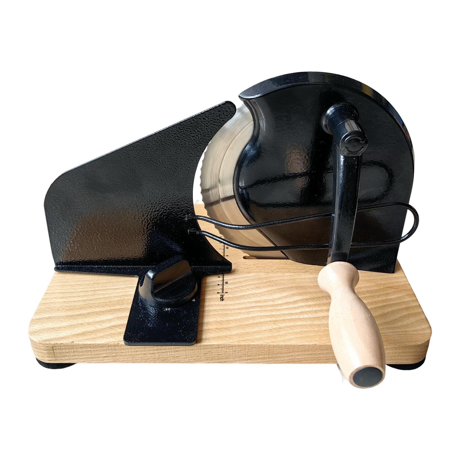 Cortador De Pan Manual Con Diseño Zigzag | fácil de usar, sin electricidad, rebanadas uniformes, cuchilla dentada