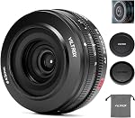 VILTROX 25mm f1.7 E, APS-C Lens for Sony E, Large Aperture STM Auto Focus Lens for Sony E-Mount A7C A7RII A7SII A7II A7RIII A7IV A7RIV A9 A1 ZVE1 A93 A6700 A6600 A6500 A6400 FX3 ZV-E10 FX30 ZV-E10II