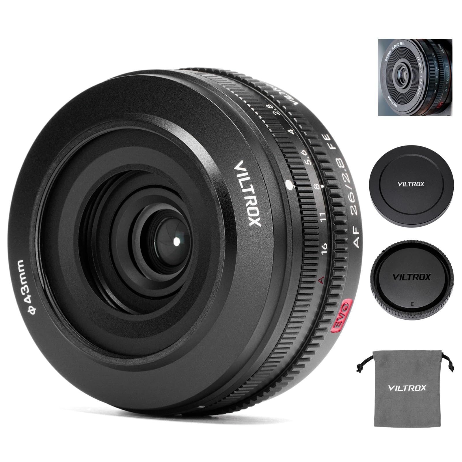 Viltrox 26mm F2.8 EVO FE