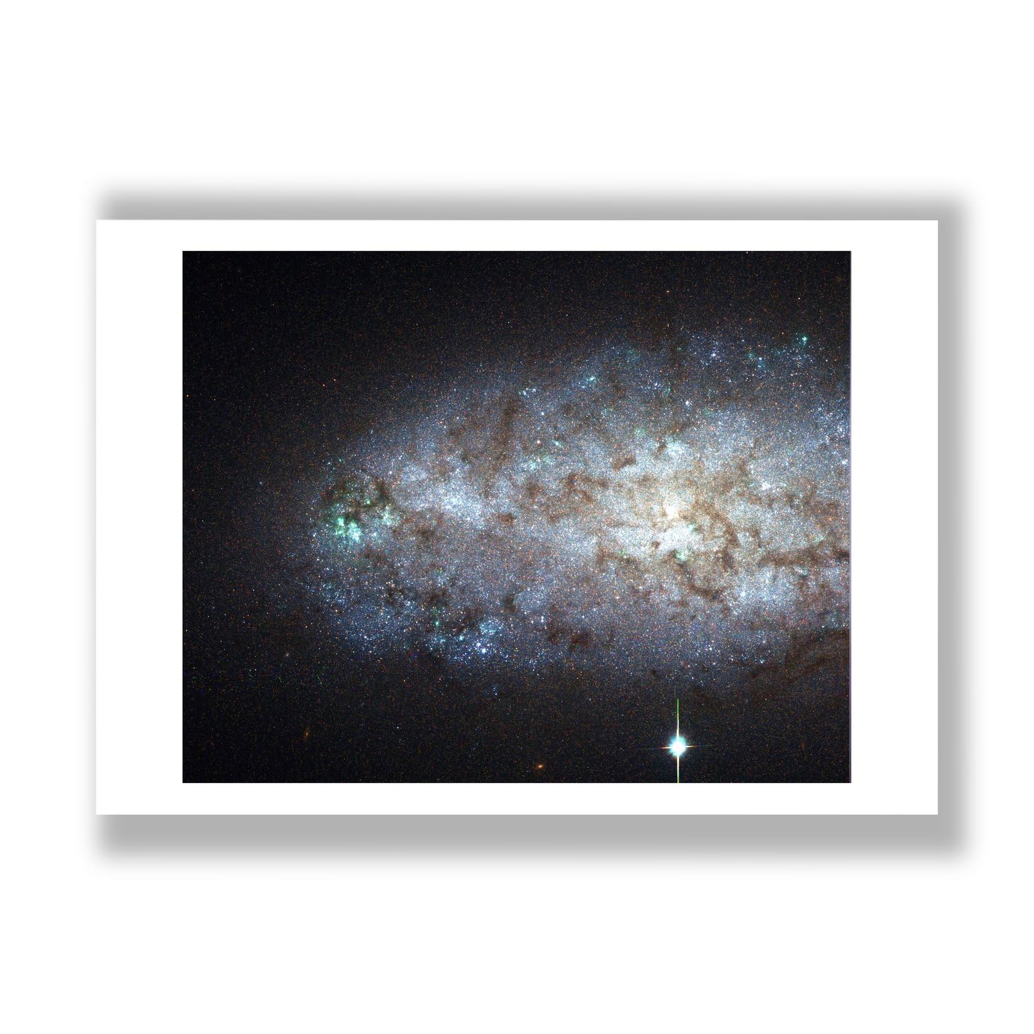 Impression d'art mate NGC 2976 Spiffing Prints édition prestige Télescope Hubble - 7