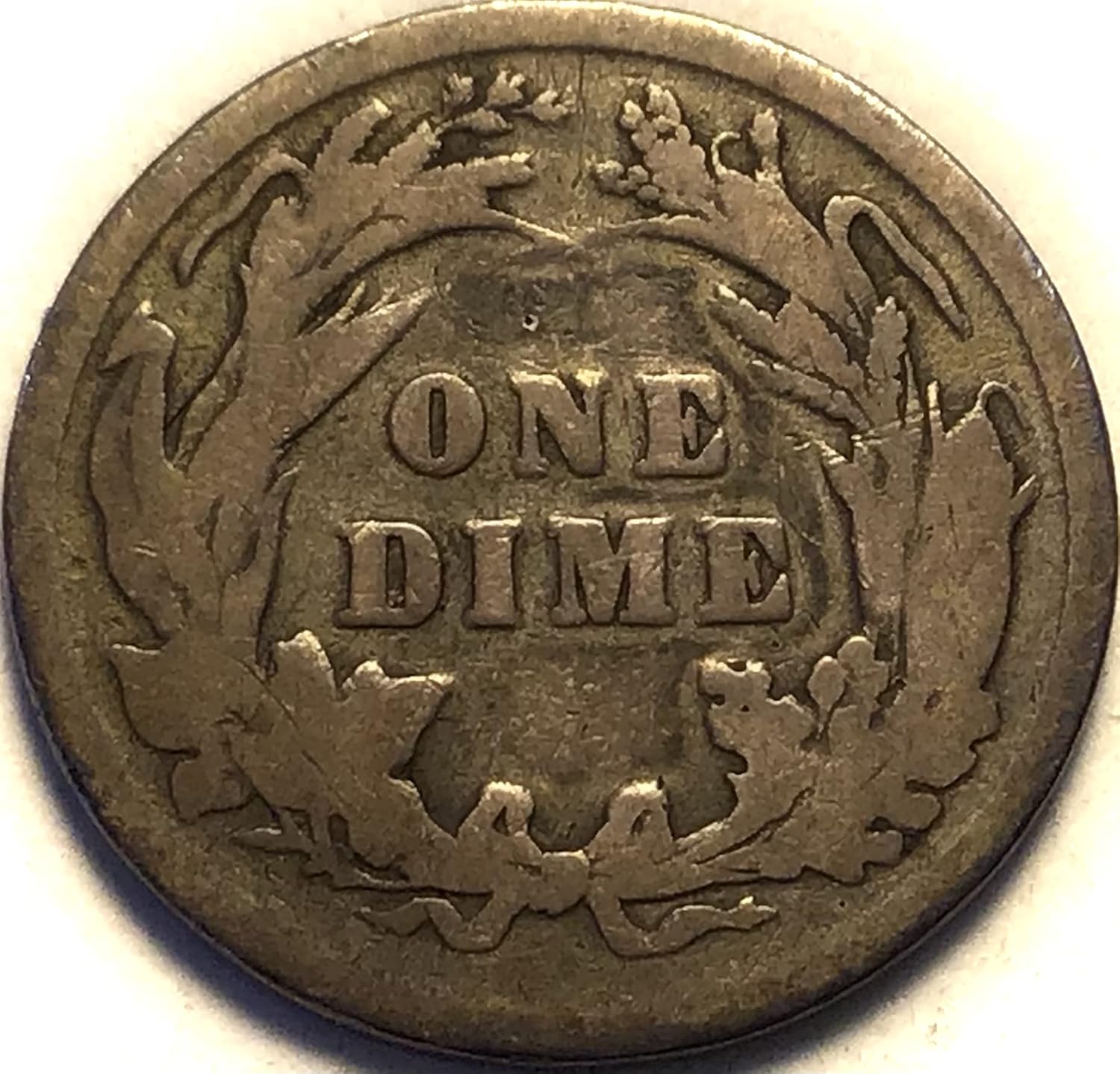 1894 P Barber Silver Dime Seller Good