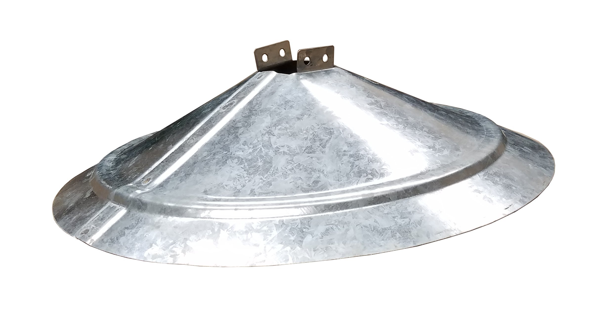 Varmint Funnels Durable Lightweight Galvanized Steel Protective Squirrel Funnels with Self Tapping Screws for Game Feeder, Set of 3