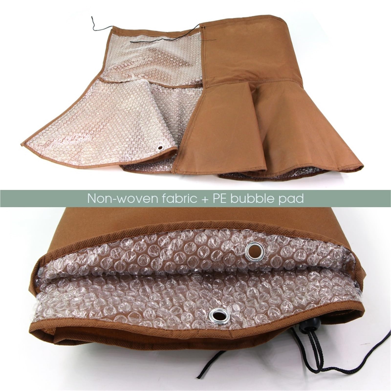 Copertura Isolante per Radici degli Alberi Copertura Protettiva Isolante for Radici di Alberi, for Piante arbustive Invernali, Protezione antigelo for Palme(Gray-1PCS)