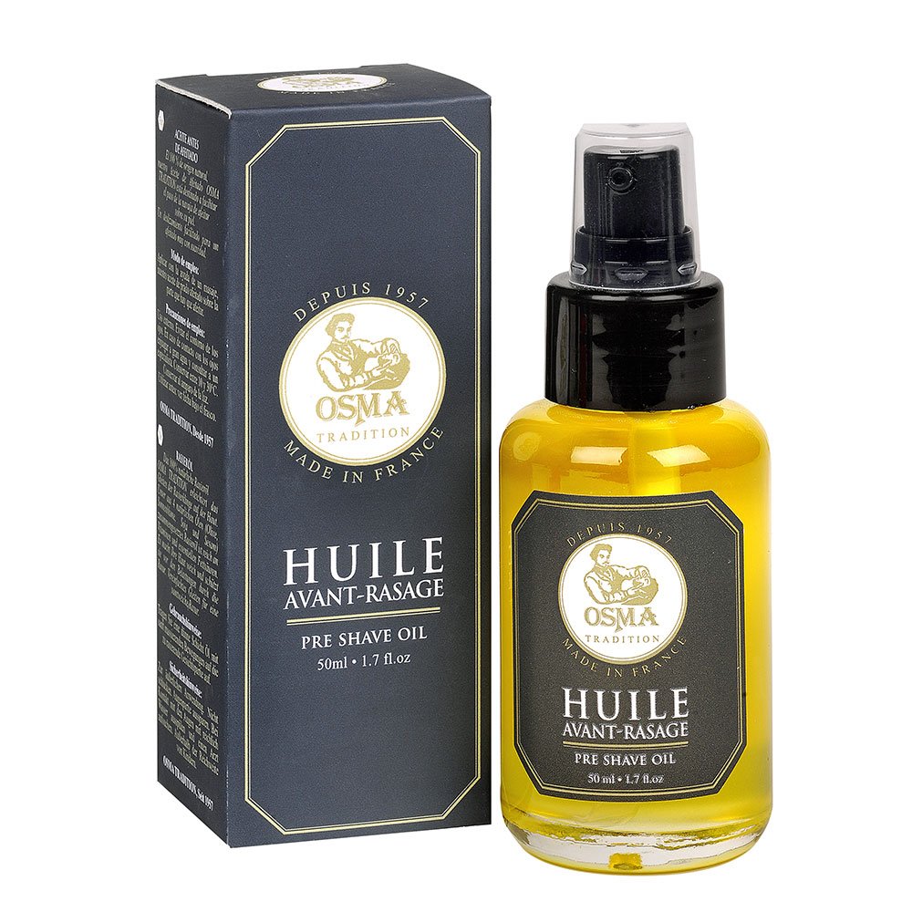 Osma Tradition Pre-shave Beard Oil 50 ml in Glass Bottle