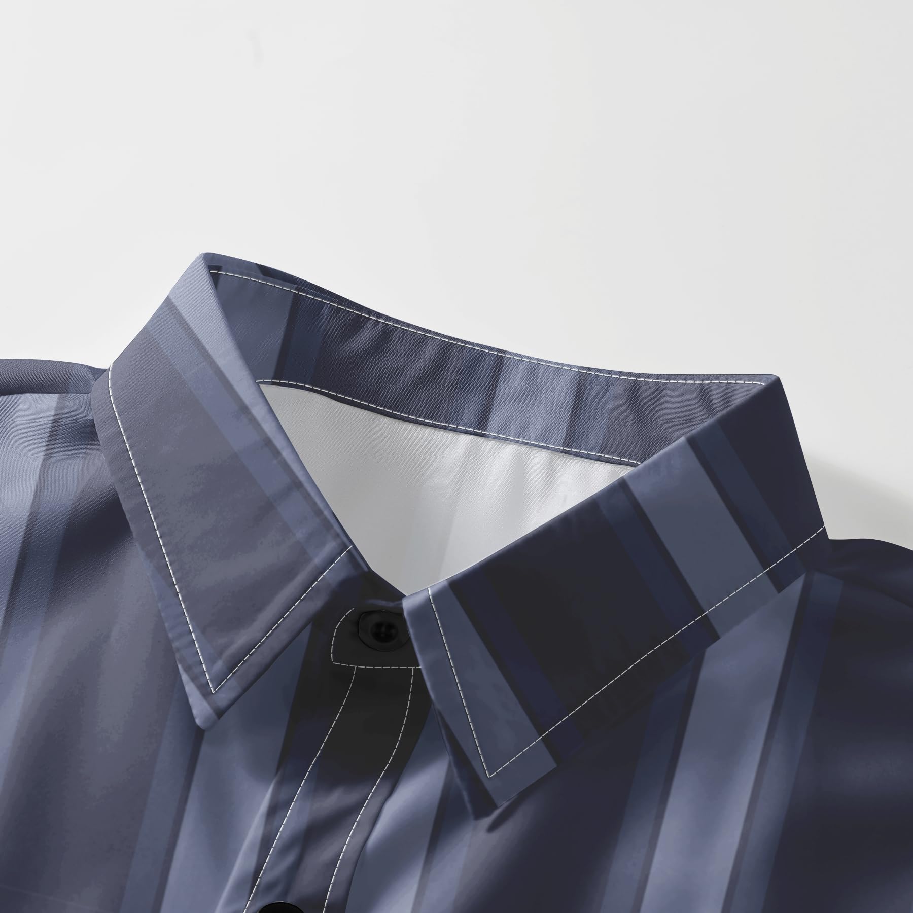 Allthemen Camicia da Uomo Maniche Lunghe Elegante Shirt Bottoni Estiva Slim Fit Tops Stampata Casual