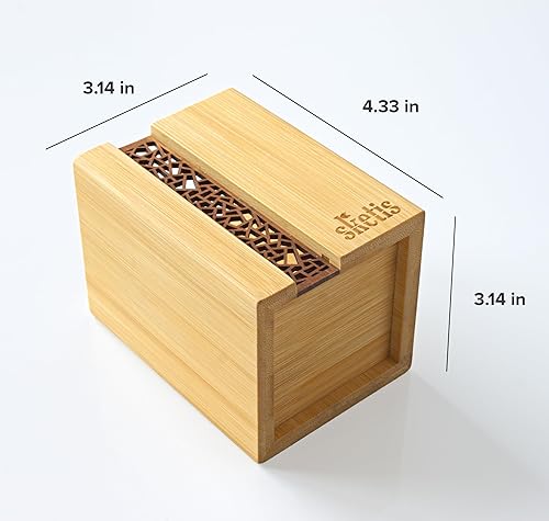 Miniatura 3 de Organizador de madera de bambú de alta calidad bolígrafo multiusos, lápiz, crayón, marcador, cepillo, regla, soporte de tubo para suministros de