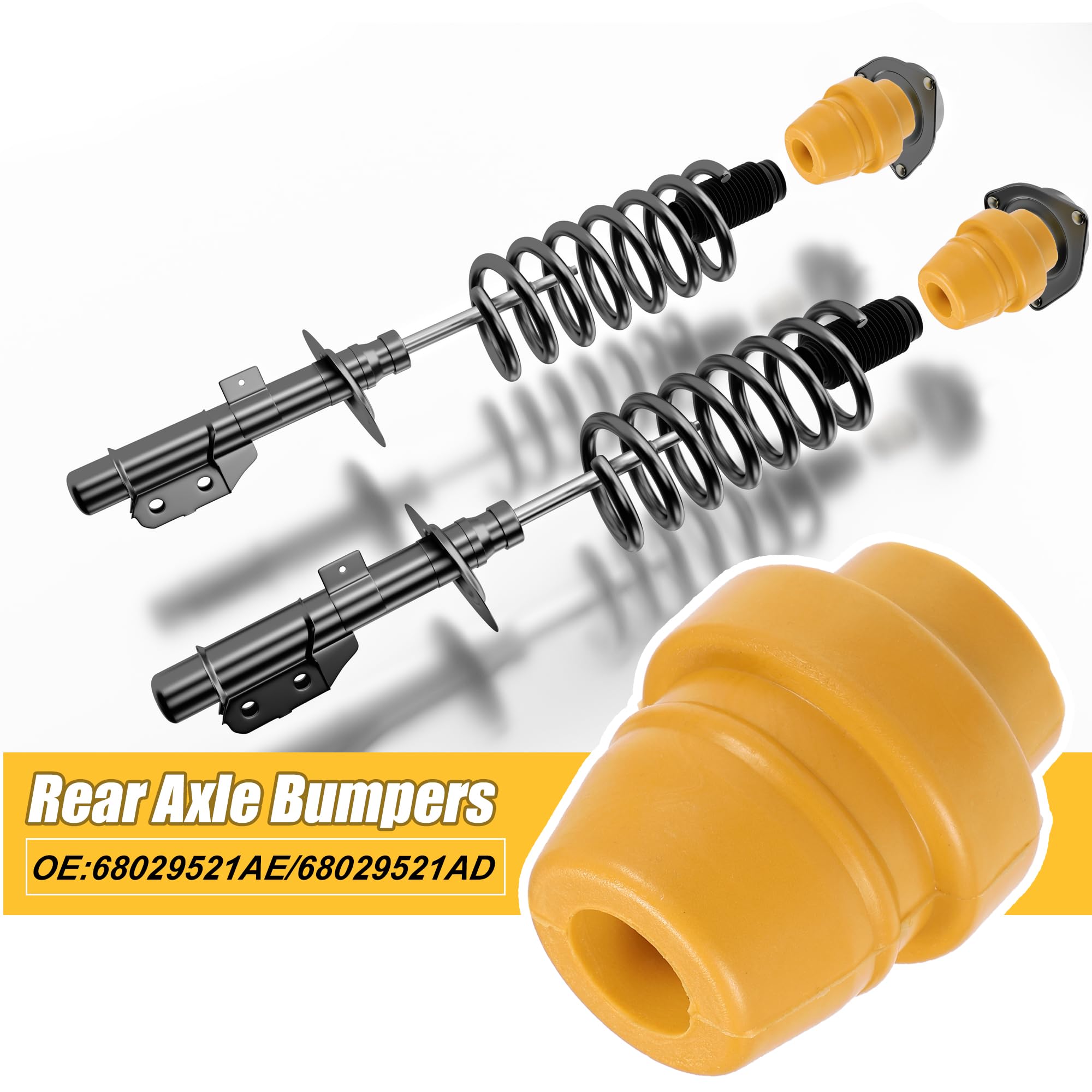 Amazon.com: uxcell 1PCS Jounce Bumper Axle Bumpers No.68029521AE 