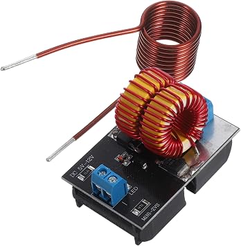 Gadpiparty Heating Plate Module Low Voltage Heating Module with Coil Induction Furnace Induction Power Supply Module for Heating Low Voltage Heating Power Supply Module Iron