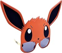 Vista 28 de Sun-Staches Pokémon Pikachu - Lentes de sol oficiales de Lil para niños, accesorio para disfraz con lentes UV400, máscara amarilla Pikachu