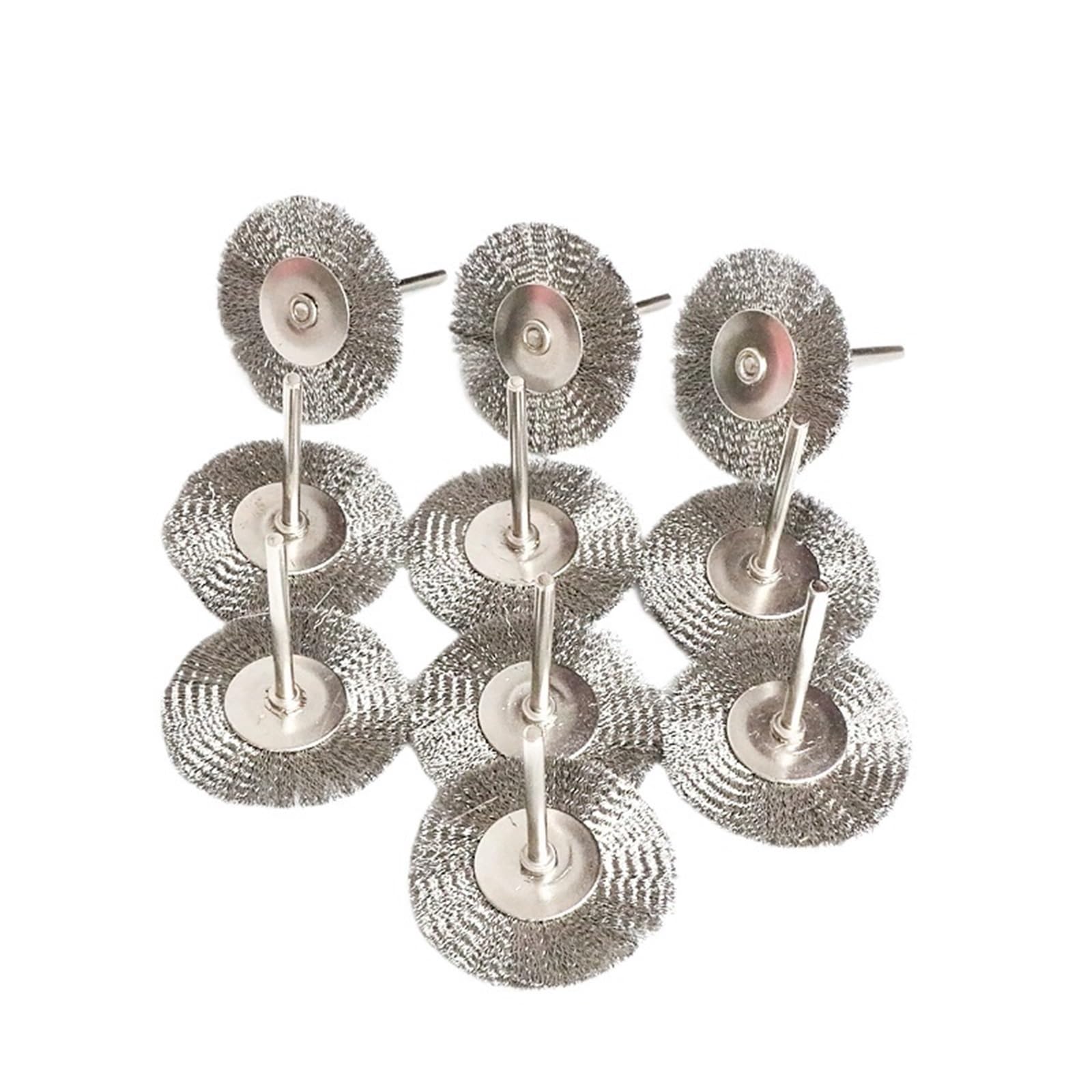 Enlever la rouille tenace avec le lot de 10 disques à brosse métallique pour finitions nettes