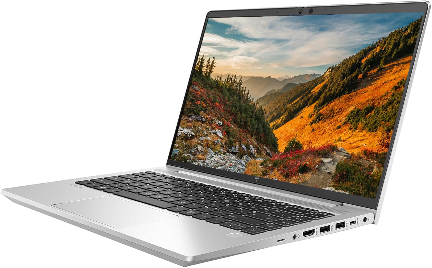 HP EliteBook 645 G9 Laptop Business, 14 pollici FHD (1920x1080), AMD Ryzen 5 Pro 5675U, 8GB RAM, 256GB SSD, Tastiera US QWERTY, Windows 11 Pro (ricondizionato)