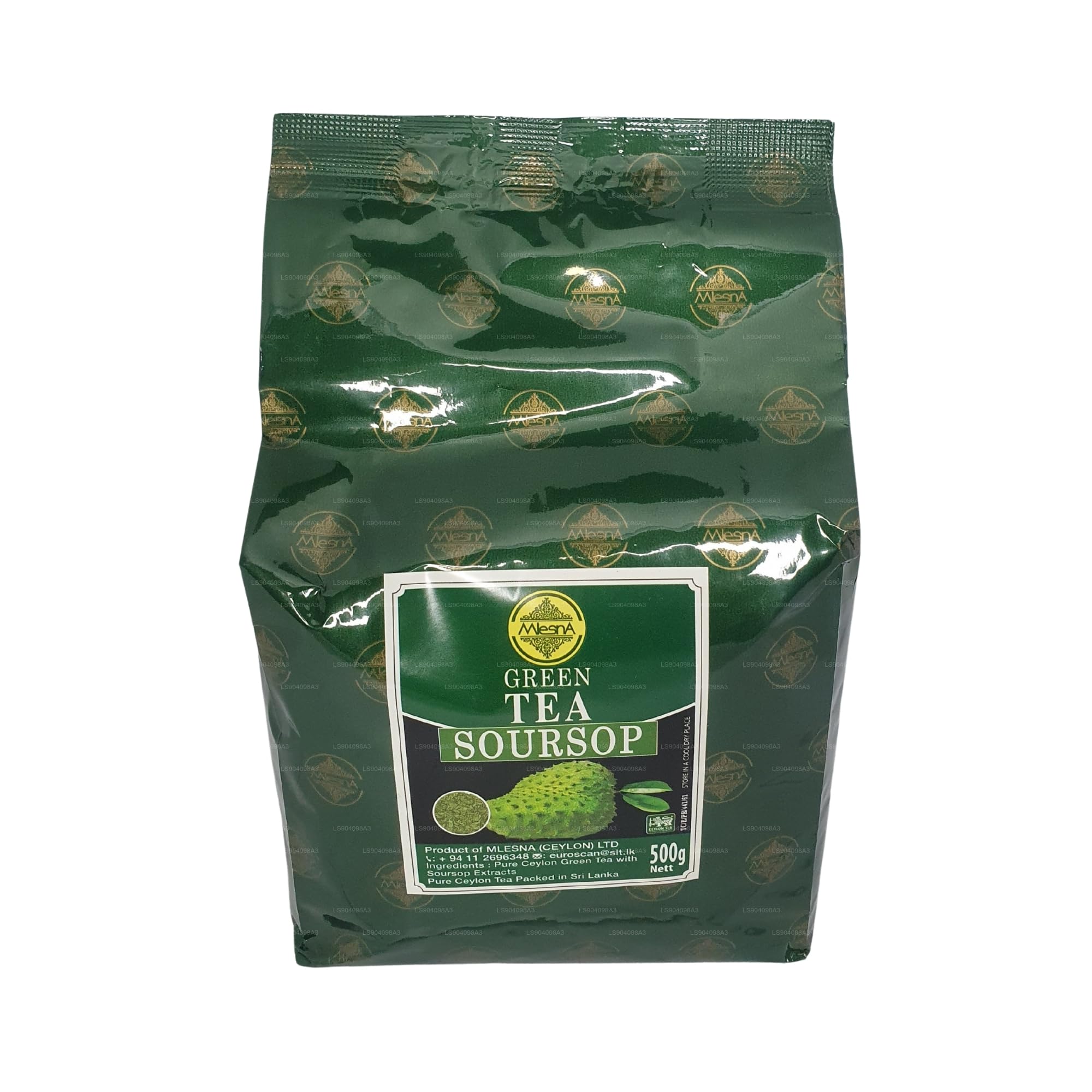 Natural Flavored Soursop Ceylon Green Tea 500g