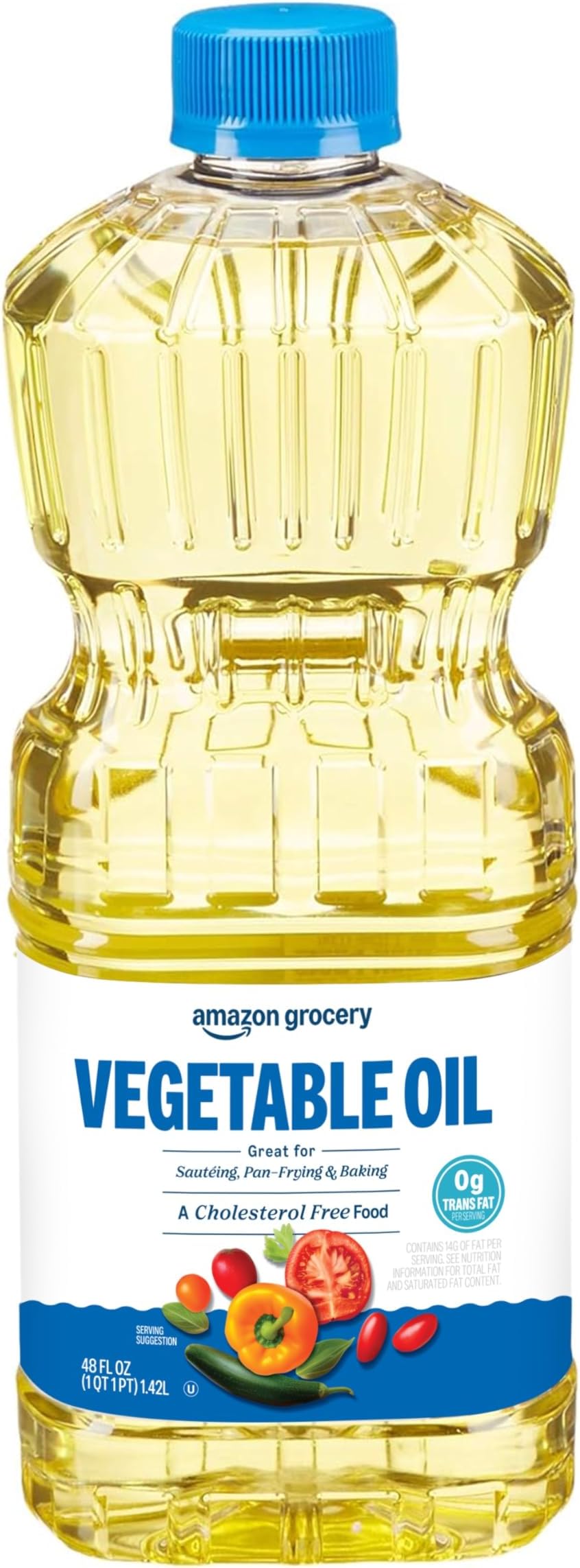 Amazon Grocery, Vegetable Oil, 48 Fl Oz