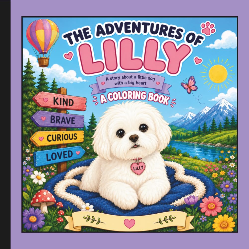 Lilly's Adventures: A Coloring Book