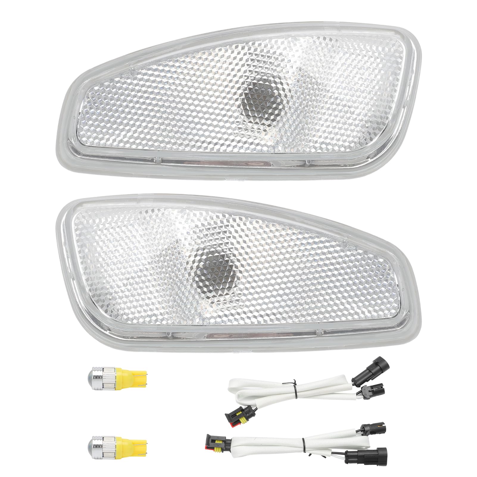 2xLED Indicatore di Direzione Lampada Segnale Impermeabile per Renegade 2014-2021 51953116, 51953114 lampadine led con lenti fumè indicatori di direzione indicatori di direzione laterali luce