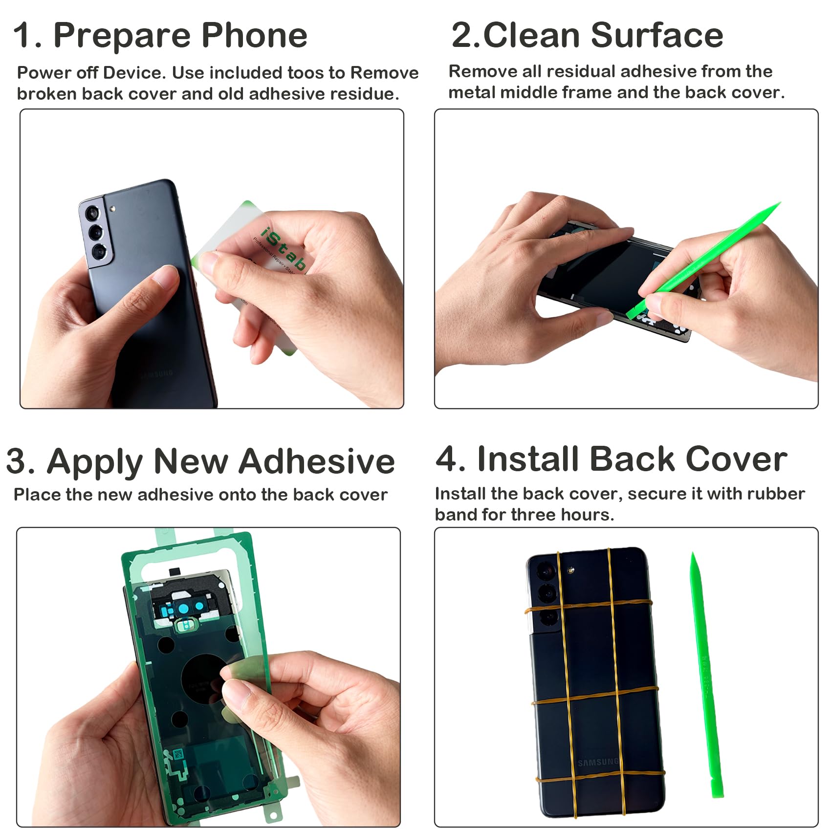 Coque Arrière En Verre Pour Samsung Galaxy S21 Ultra, Boîtier De Batterie Avec Objectif D Coque Arrière En Verre Pour Samsung Galaxy S21 Ultra, Boîtier De Batterie Avec Objectif D