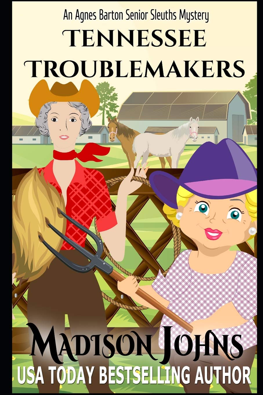 Tennessee Troublemakers (Large Print Edition) (Agnes Barton Senior Sleuths Mystery)