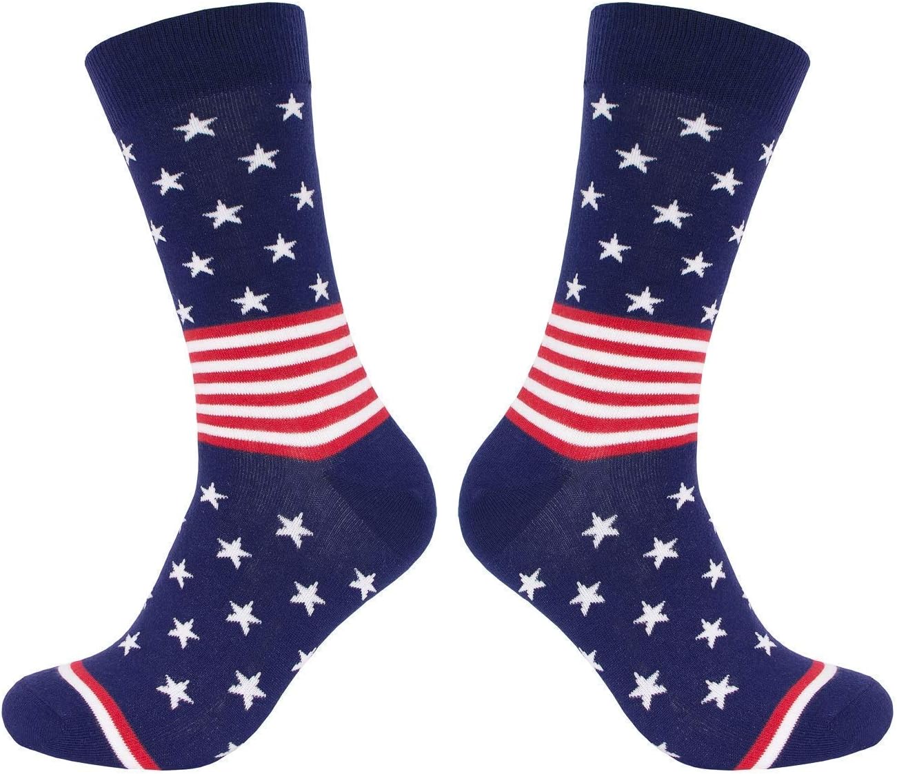 American Flag Socks Stars Stripes Patriotic Socks for Men and Women - Image 8