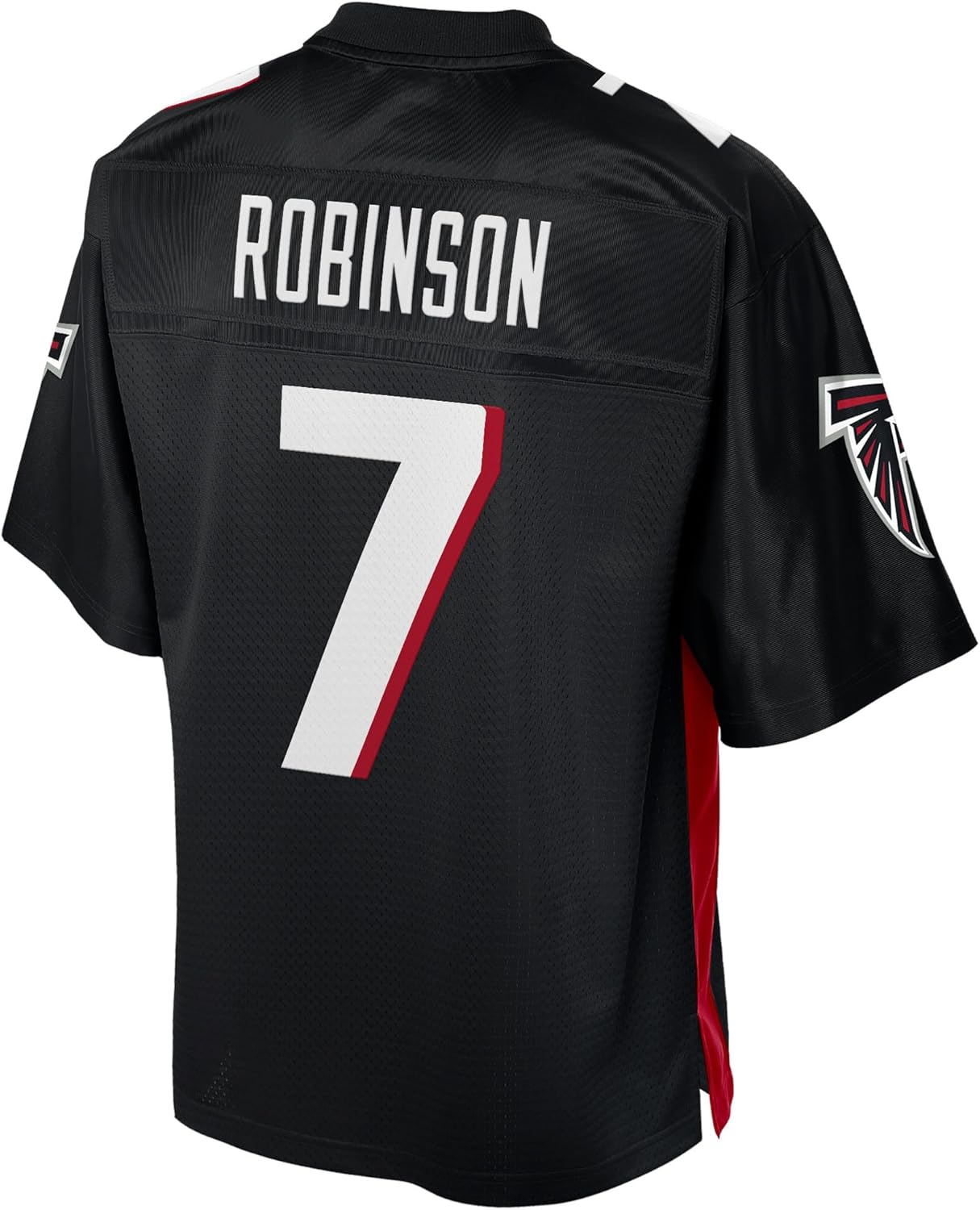 Men's Bijan Robinson Black Atlanta Falcons Pro Line Jersey - Image 3
