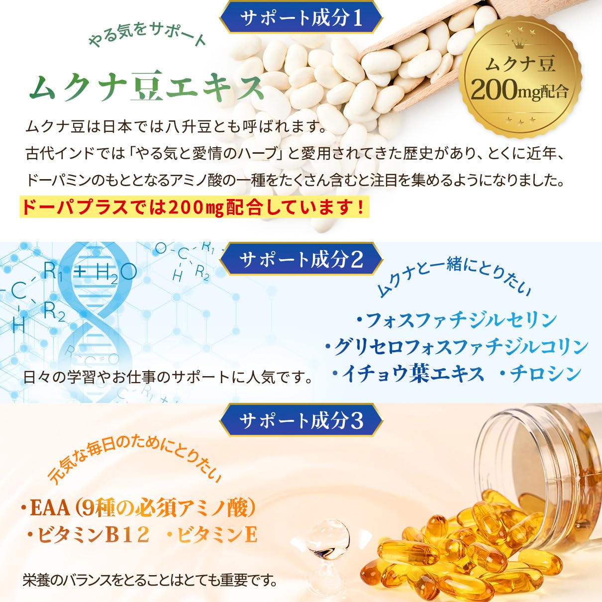 Amazon.co.jp: 【薬膳アドバイザー監修】占部大観堂製薬 ドーパプラス