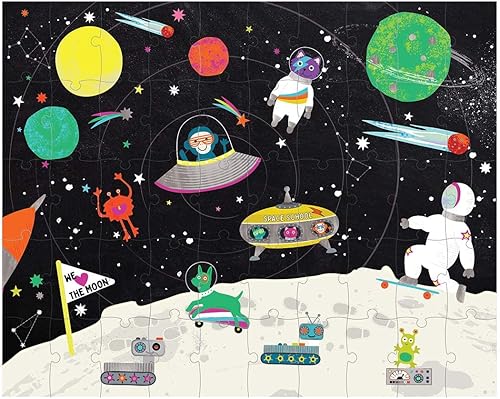 Miniatura 4 de Floss & Rock Space Magic - Rompecabezas de 50 piezas, juego de actividades para niños