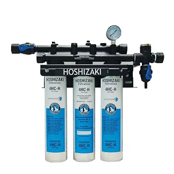 يستخدم نظام فلتر المياه خرطوشة ثلاثية Hoshizaki H9320-53 4HC-H