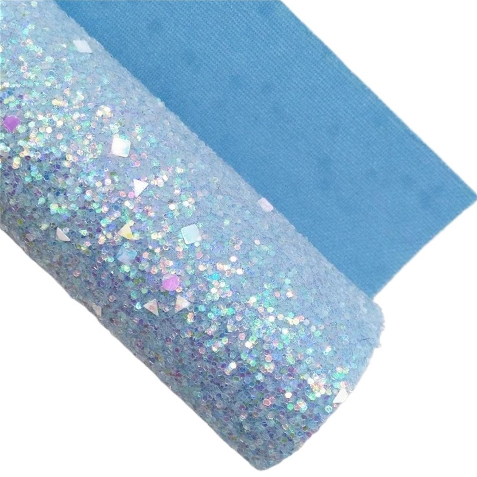 Lazos de cuero con purpurina brillantes para diademas infantiles y horquillas