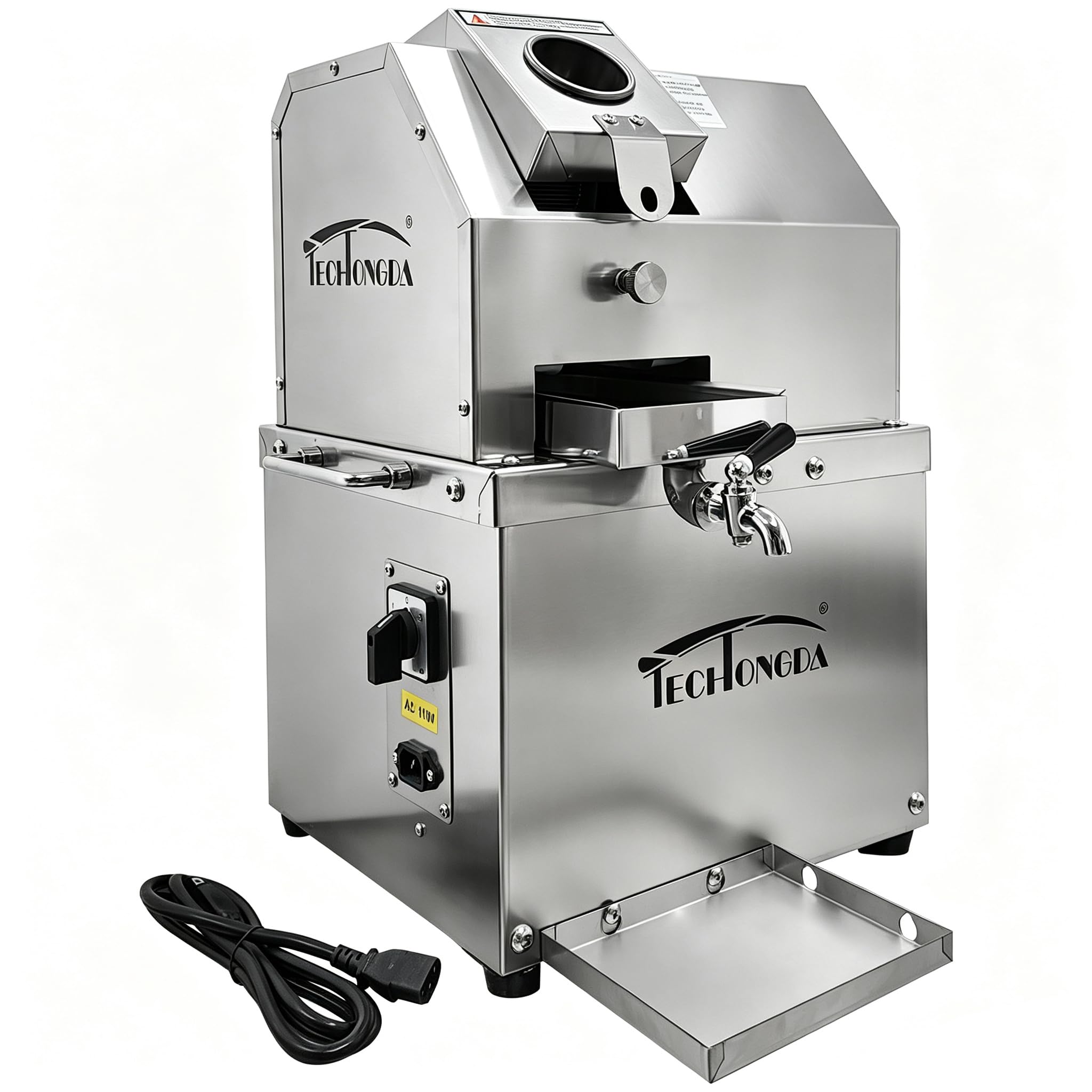 Amazon.com: TECHTONGDA Electric Sugar Cane Juicer Machine, 3
