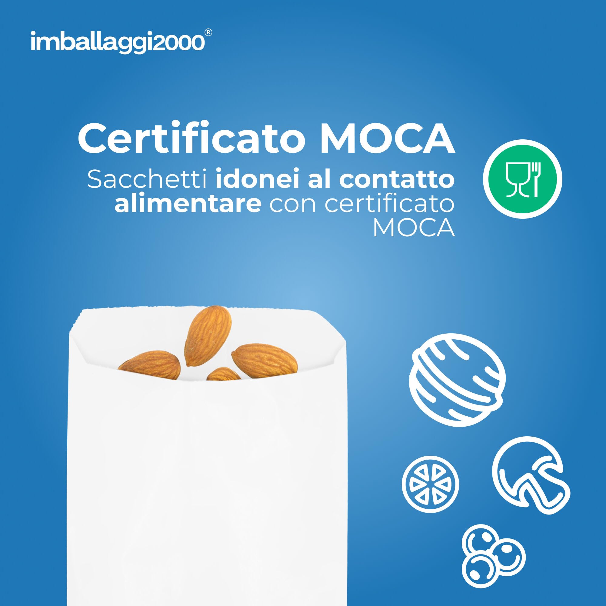 Sacchetti Alimentari In Carta Kraft - 200 Pezzi 17x34 Cm, Con Soffietti, Per Pane E Alimenti - Foto 5