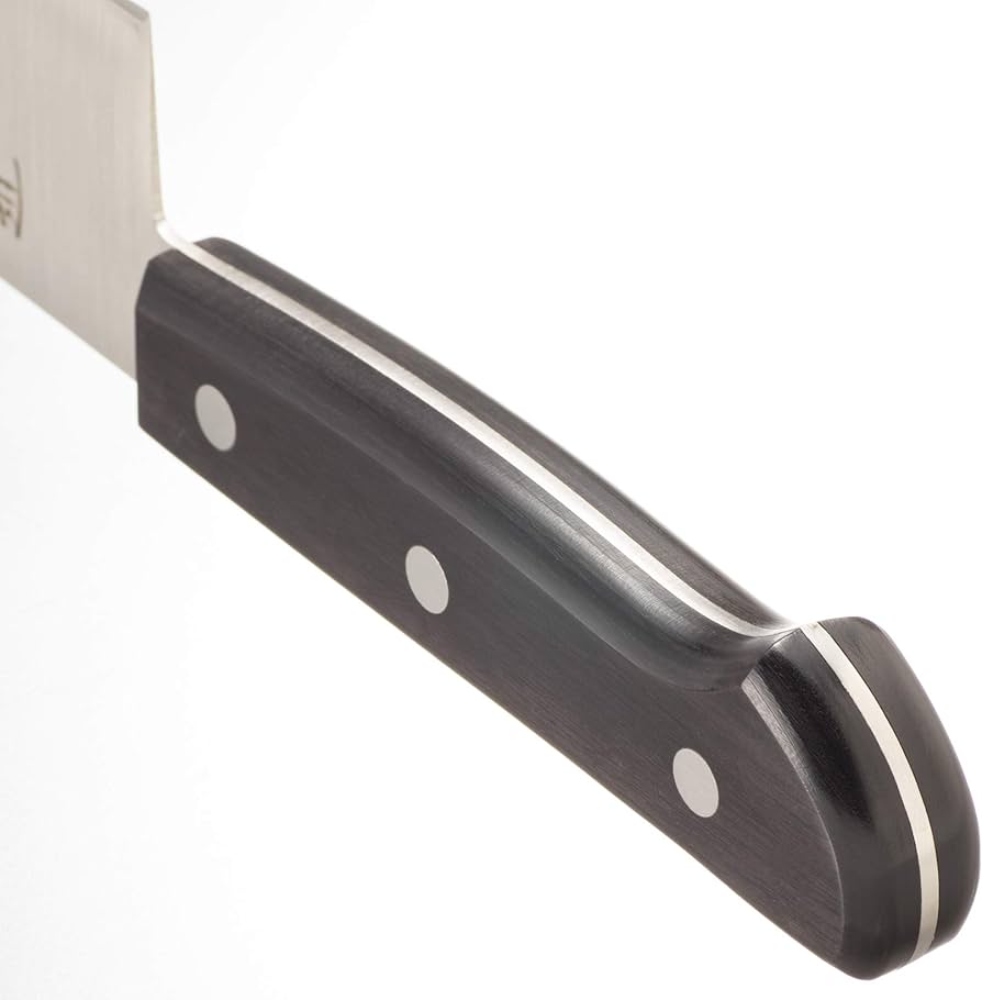 Amazon｜刀舟技研 包丁 牛刀 (右利き用) 180mm 「 房近 金紙1号ツバ無