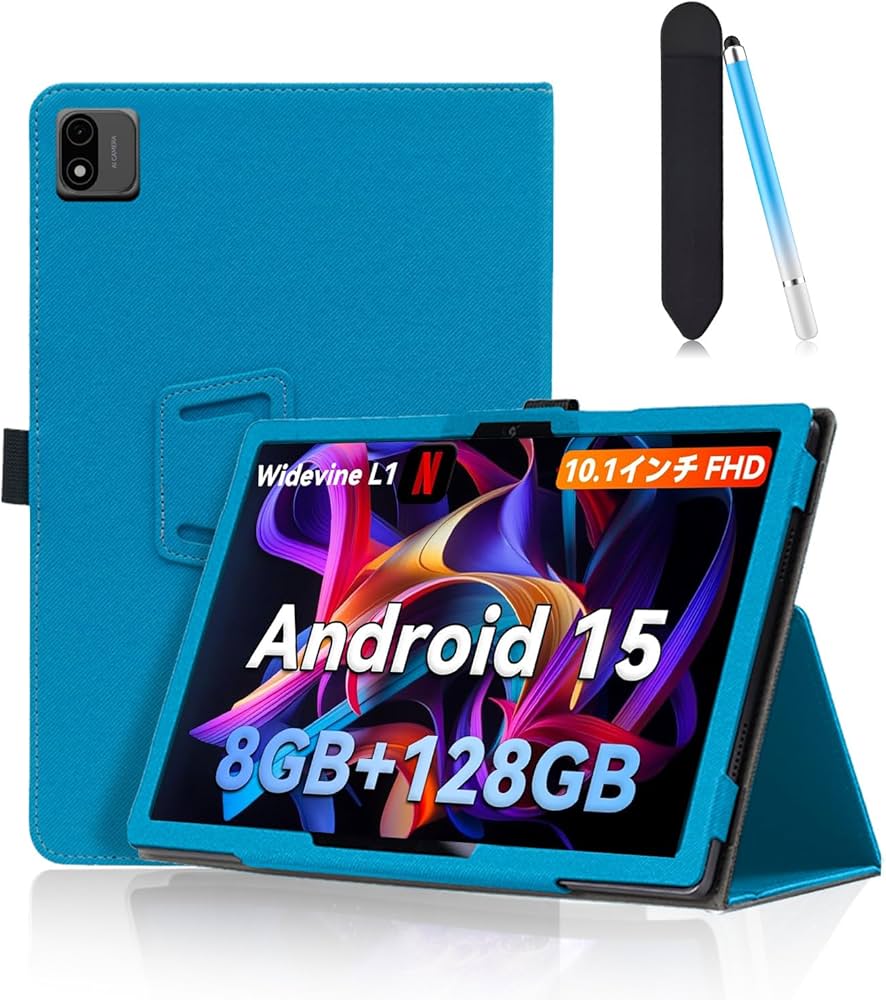 Android15 タブレット 10インチ セット‼️ケース付き‼️