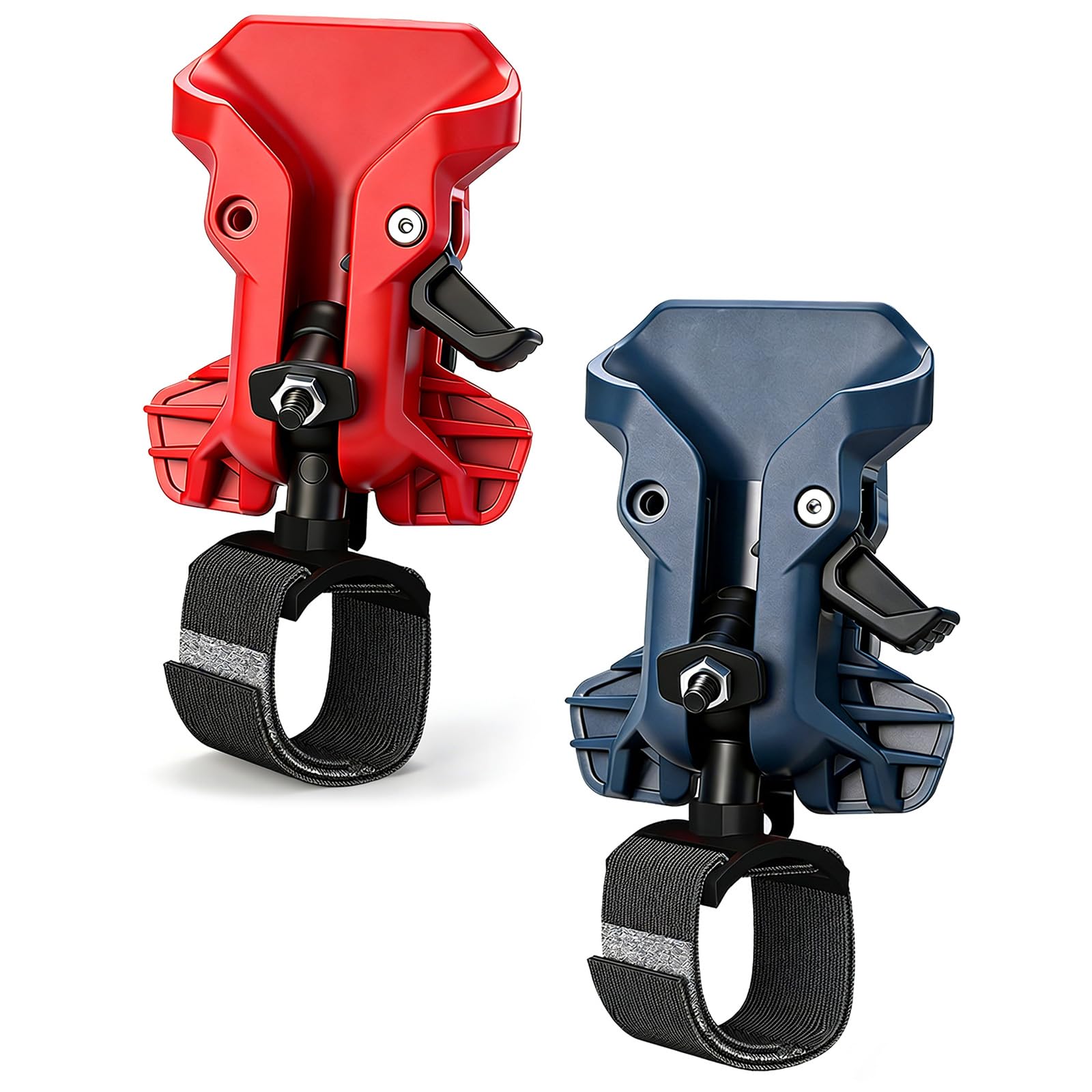Geavonyg Red And Gray Drill Holder Belt Clip Hook For Power Tool Quick Access Eletric Clip On For