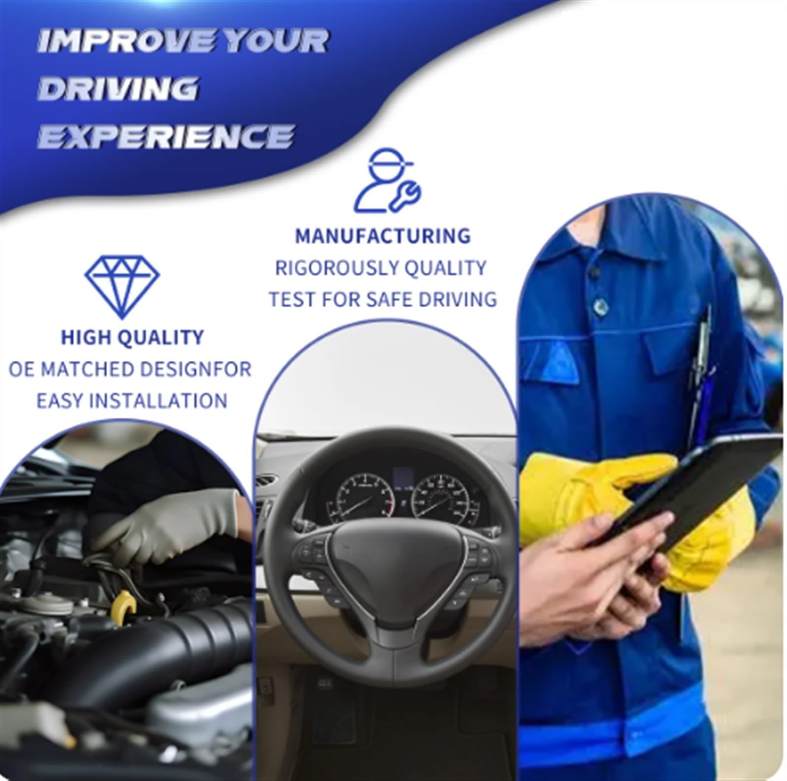 Bracci sospensioni Auto Compatibile con Cadillac per CTS RWD 2008 2009 2010 2011 2012 2013 2014 2015 15250265 Braccio di Controllo Inferiore Anteriore Sospensione Ricambi Auto 15250266