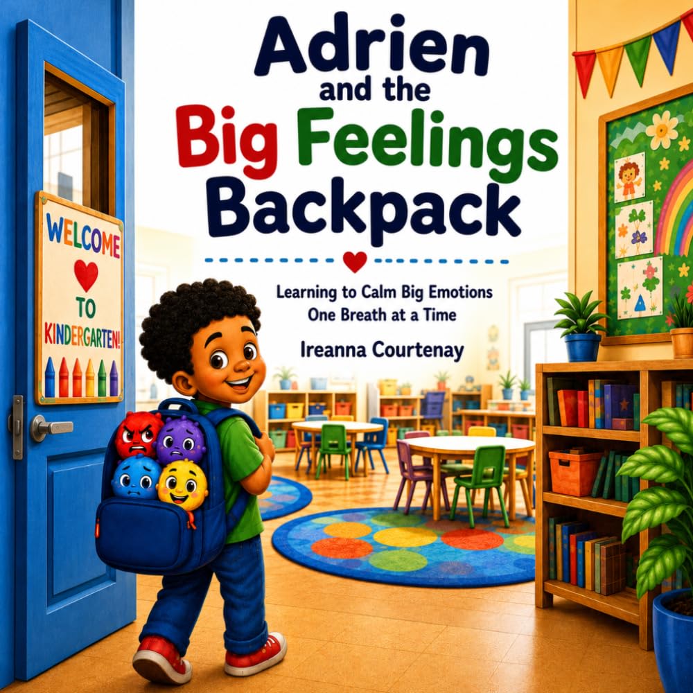 Adrien And The Big Feelings Backpack: Learning to Calm Big Emotions One Breath at a Time