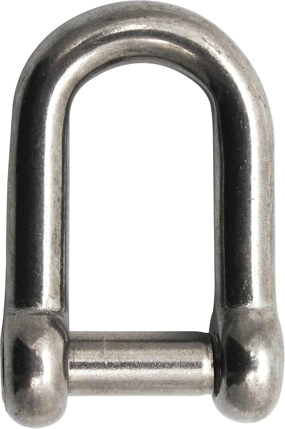 Extreme Max 3006.8393 BoatTector Stainless Steel D Shackle with No-Snag Pin - 1/4"