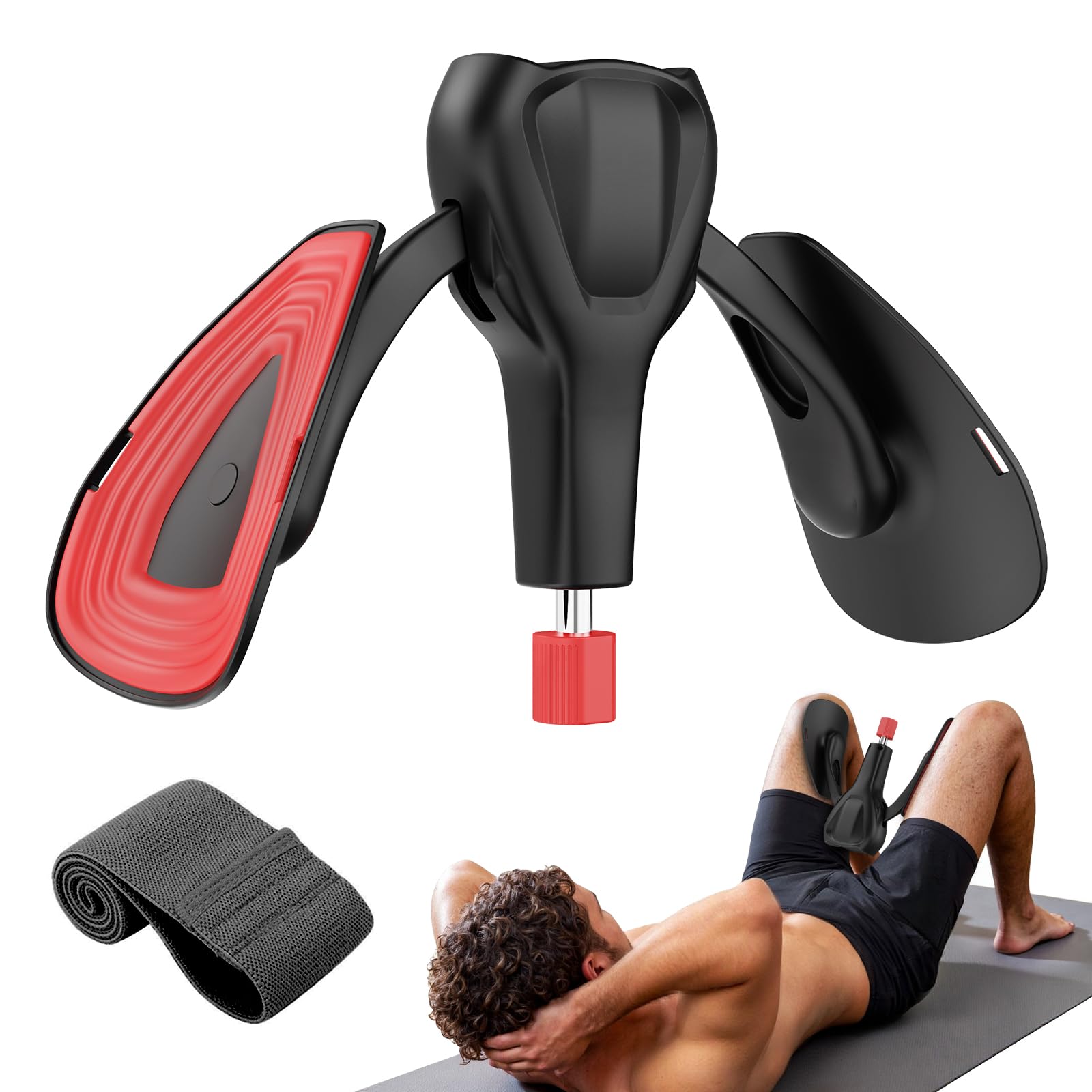 Pelvic Floor Exercise Devices 77lb Adjustable Kegel Exerciser with Band